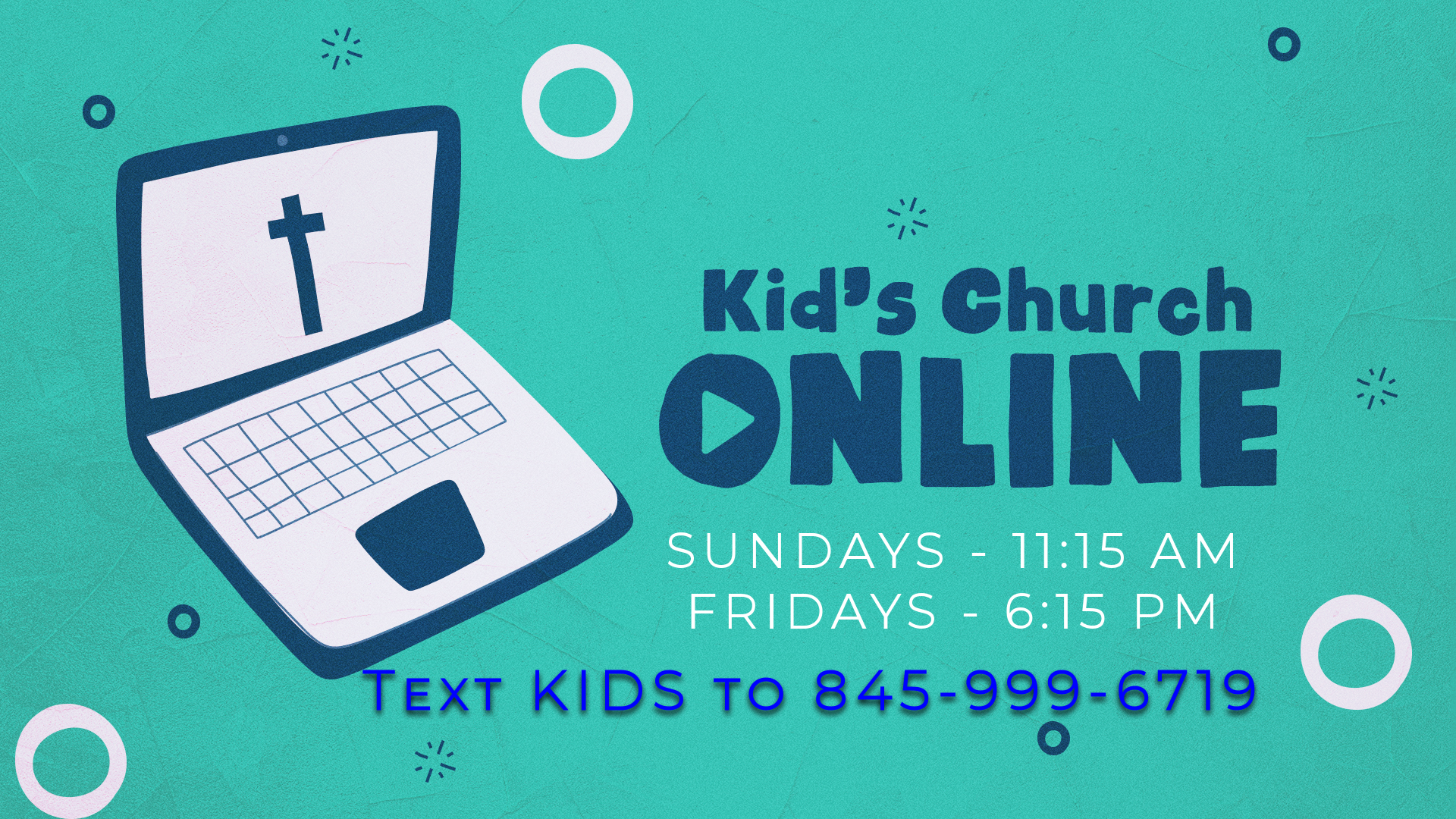 Sunday  FT Kids Church on Zoom